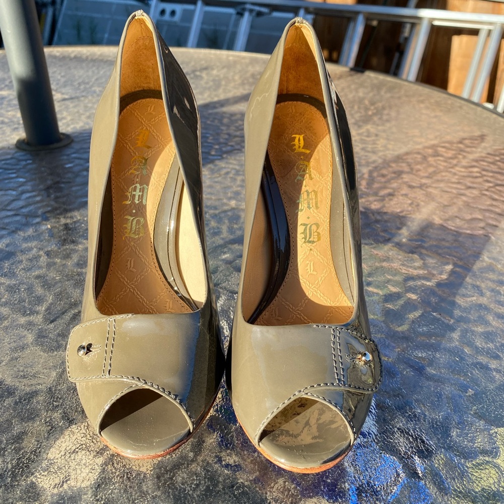 Lamb Heel Graypatent NEW